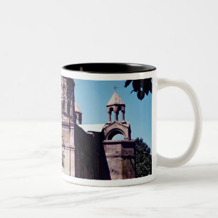 Exterior of Etchmiadzin Cathedral Two-Tone Coffee Mug