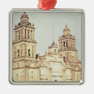 Exterior of Mexico City Cathedral Metal Tree Decoration