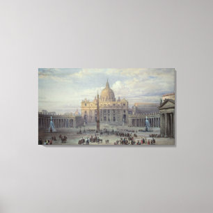 Exterior of St. Peter's Canvas Print