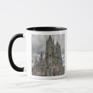 Exterior of the Basilica in Quito, Ecuador Mug