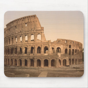 Exterior of the Colosseum, Rome, Italy Mouse Mat