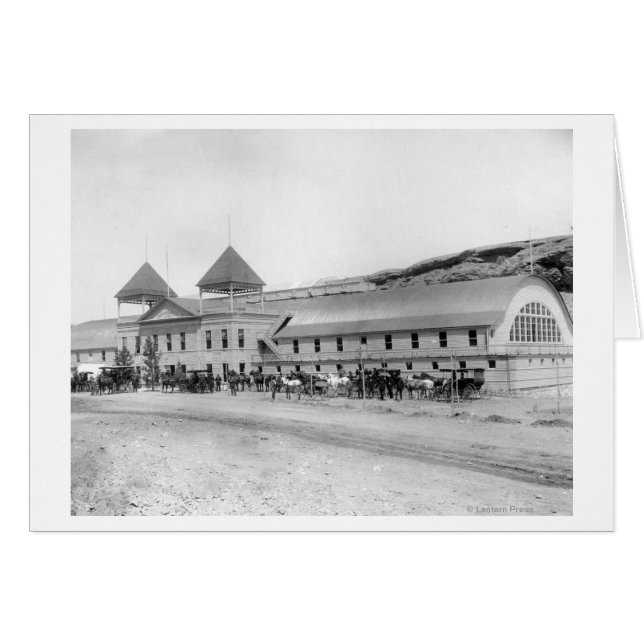 Exterior of the Largest Plunge Bath (Front Horizontal)