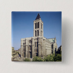 Exterior view from the south west, 1122-1281 15 cm square badge