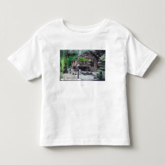 Exterior View of a Log CabinCazadero, CA Toddler T-Shirt
