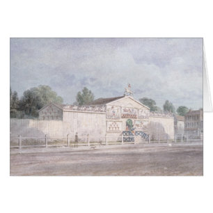 Exterior view of Astley's Amphitheatre, 1777