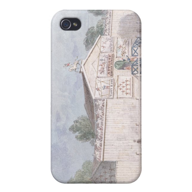 Exterior view of Astley's Amphitheatre, 1777 iPhone Case (Back)