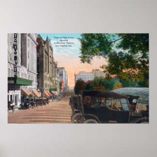 Exterior View of Auditorium Theatre on 5th Poster