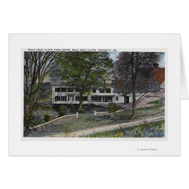 Exterior View of Bald Head Cliffs Farm House (Front Horizontal)