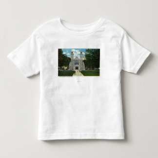 Exterior View of Bates College Chapel Toddler T-Shirt