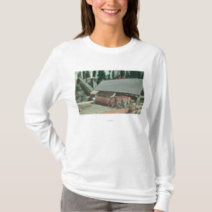 Exterior View of Benton's MillRedding, CA T-Shirt