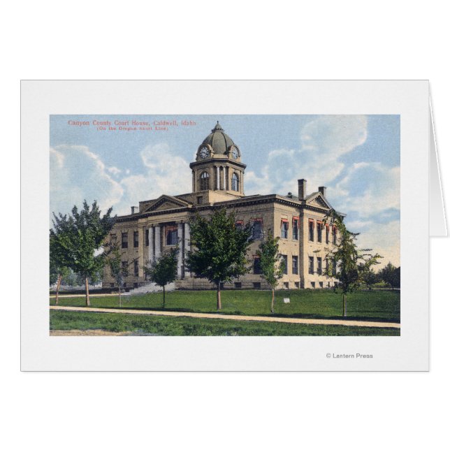 Exterior View of Canyon County Court House (Front Horizontal)