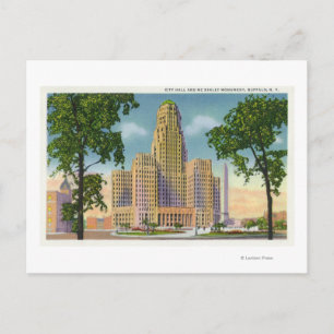 Exterior View of City Hall & the McKinley Postcard