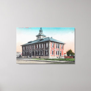 Exterior View of City HallSalinas, CA Canvas Print