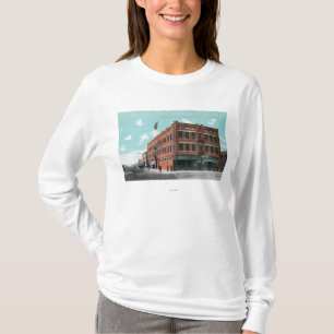 Exterior View of Cunningham Hotel on Lewis St T-Shirt