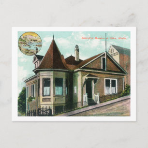 Exterior View of Executive MansionSitka, AK Postcard