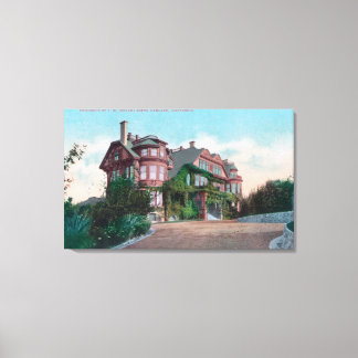 Exterior View of FM Borax Smith Residence Canvas Print