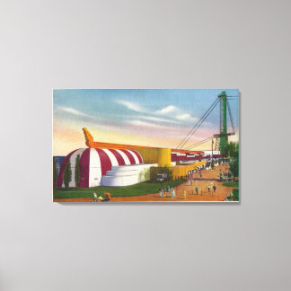 Exterior View of Food & Agricultural Bldg Canvas Print