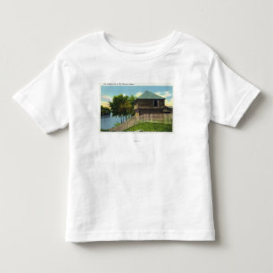 Exterior View of Fort Halifax Toddler T-Shirt