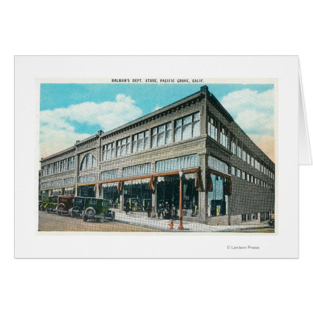 Exterior View of Holman's Department Store (Front Horizontal)