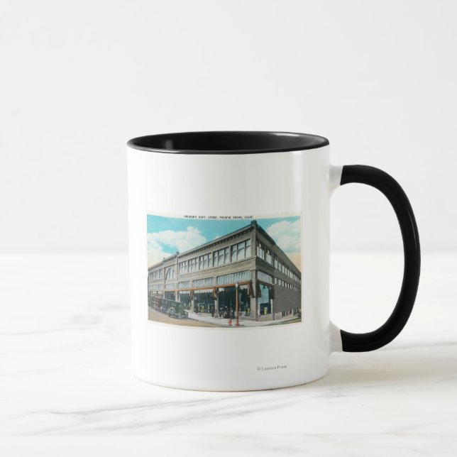 Exterior View of Holman's Department Store Mug (Right)