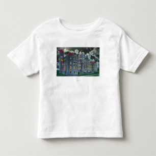 Exterior View of Holy Names Academy Bldg at Toddler T-Shirt