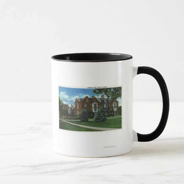 Exterior View of Josselyn Hall, Vassar College Mug (Right)