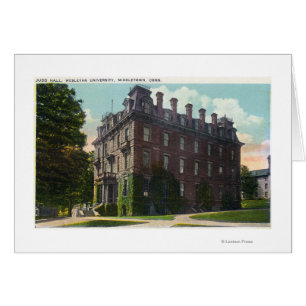 Exterior View of Judd Hall, Wesleyan University