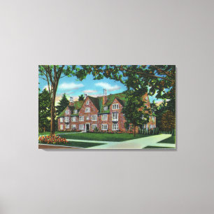 Exterior View of Kendrick Hall, Vassar College Canvas Print