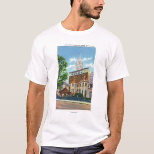 Exterior View of Little Church Around the T-Shirt