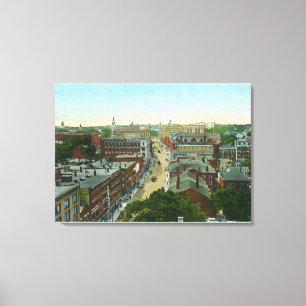 Exterior View of Longfellow's House Canvas Print