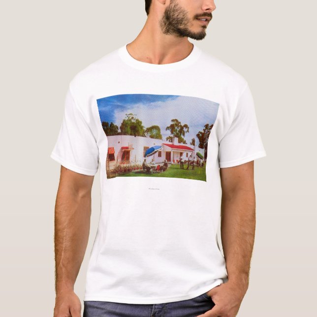 Exterior View of Los Serranos Golf & Country T-Shirt (Front)