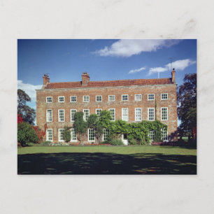 Exterior view of Low Middleton Hall Postcard