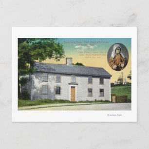 Exterior View of Moll Pitchers Birthplace Postcard