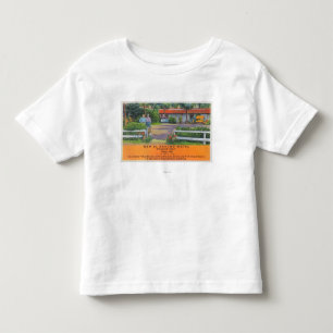 Exterior View of New El Rancho Motel Toddler T-Shirt