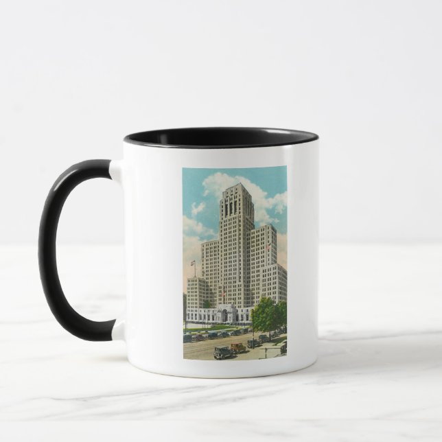 Exterior View of NY State Office Bldg Mug (Left)
