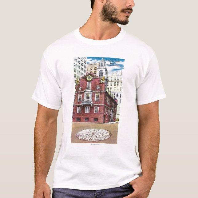 Exterior View of Old State House T-Shirt (Front)