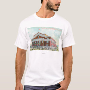 Exterior View of OR-WA Railroad Depot T-Shirt