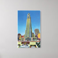 Exterior View of RCA Bldg, Rockefeller Centre
