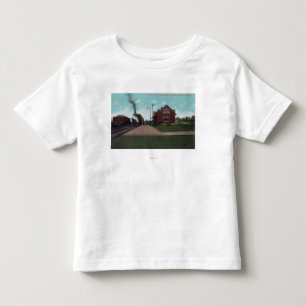 Exterior View of Rock Island Passenger Station Toddler T-Shirt