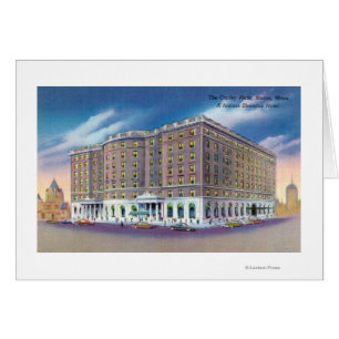 Exterior View of Sheraton Hotel in Copley