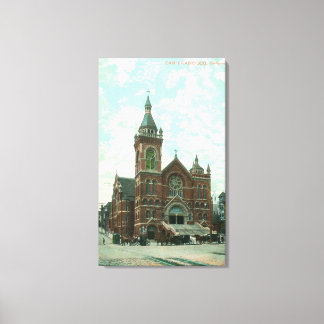 Exterior View of St. Mary's Cathedral Canvas Print