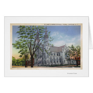 Exterior View of St. Mary's Church