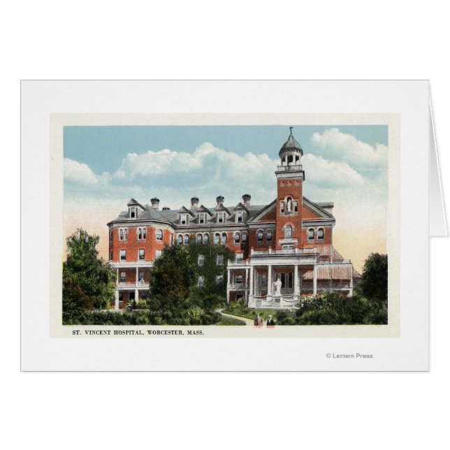 Exterior View of St. Vincent Hospital (Front Horizontal)