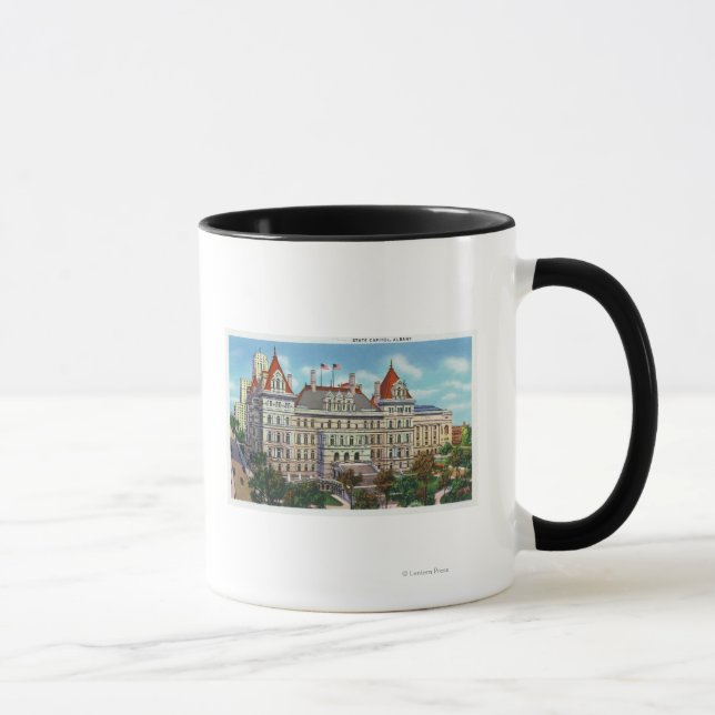 Exterior View of State Capitol Mug (Right)