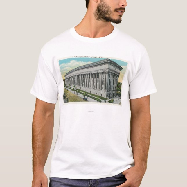 Exterior View of State Educational Building T-Shirt (Front)
