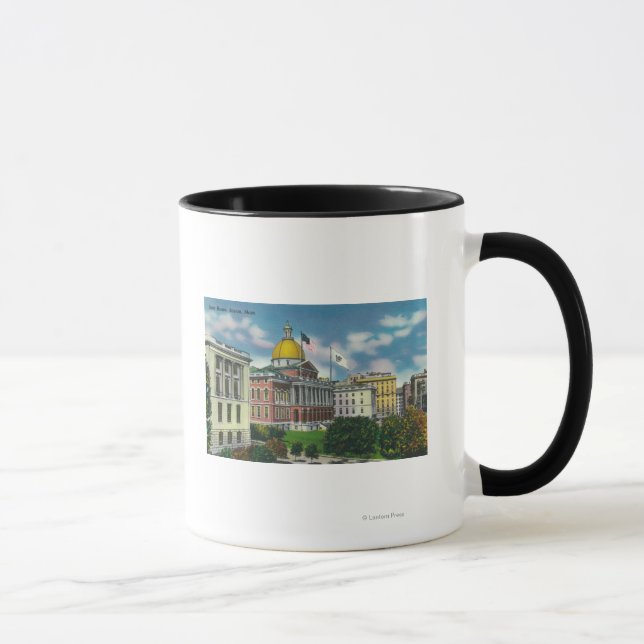 Exterior View of State House Mug (Right)