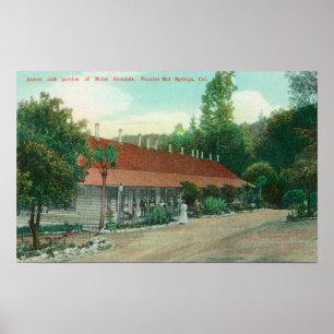 Exterior View of the Annex and the Hotel Grounds Poster