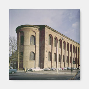 Exterior view of the Aula Palatina, built c.310 Magnet