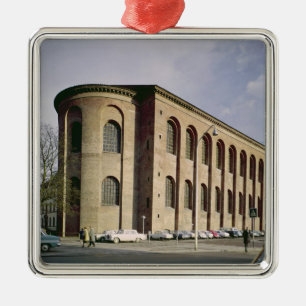 Exterior view of the Aula Palatina, built c.310 Metal Tree Decoration