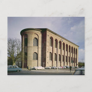 Exterior view of the Aula Palatina, built c.310 Postcard